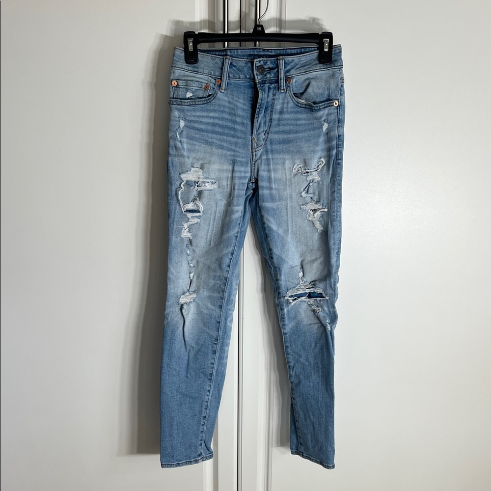 American Eagle Outfitters Light Blue Denim